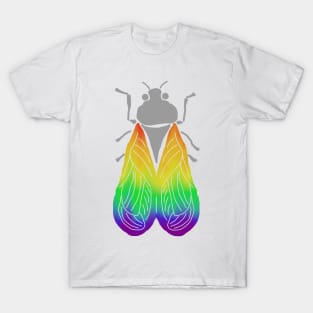 Rainbow-Winged Cicada T-Shirt